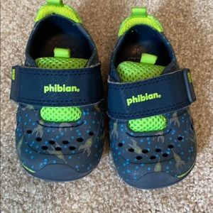 Stride Rite Phibian Baby Navy Rocket